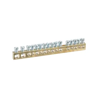 Schneider Electric MIP99039, Resi9 MP, Sigorta Kutuları için Toprak Terminal Bloğu, 16 Delikli