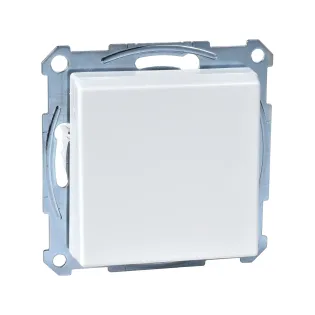 Schneider Electric MTN2310-0319, Merten System M, Beyaz, Kapaklı Topraklı Priz, Çocuk Korumalı