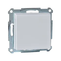 Schneider Electric MTN2310-0325, Merten System M, Aktif Beyaz, Kapaklı Topraklı Priz, Çocuk Korumalı
