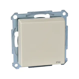 Schneider Electric MTN2314-0344, Merten System M, Krem, Kapaklı Topraklı Priz, Çocuk Korumalı, IP44