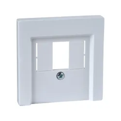Schneider Electric MTN296025, Merten System M, Aktif Beyaz, USB, HDMI, VGA ve Hoparlör Kapağı