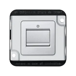 Schneider Electric MTN3116-7060, Merten Anti-Vandalizm, Alüminyum, Anahtar