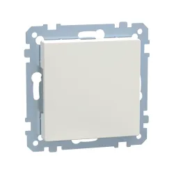 Schneider Electric MTN391619, Merten System M, Beyaz, Kör Kapak Montaj Plakası Dahil