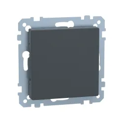 Schneider Electric MTN391814, Merten System M, Antrasit, Kör Kapak Montaj Plakası Dahil
