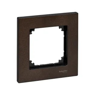 Schneider Electric MTN4051-3471, Merten System M-Elegance Wood, Venge, Tekli Çerçeve