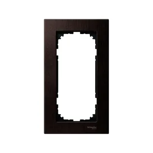 Schneider Electric MTN4058-3471, Merten System M-Elegance Wood, Venge, Tıraş Prizi Çerçevesi