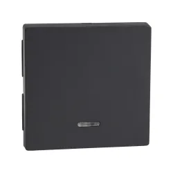 Schneider Electric MTN431014, Merten System M, Antrasit, Işıklı Anahtar Tuş Kapağı