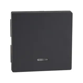 Schneider Electric MTN431014, Merten System M, Antrasit, Işıklı Anahtar Tuş Kapağı