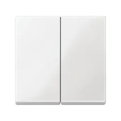 Schneider Electric MTN432519, Merten System M, Beyaz, Komütatör Tuş Kapağı