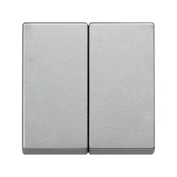 Schneider Electric MTN433560, Merten System M, Alüminyum, Komütatör Tuş Kapağı