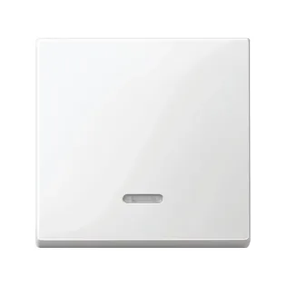 Schneider Electric MTN436019, Merten System M, Beyaz, Işıklı Anahtar Tuş Kapağı