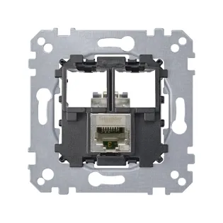 Schneider Electric MTN4576-0021, Merten, Data Prizi Mekanizması, Tekli, RJ45, Cat6a STP