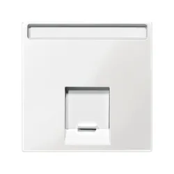 Schneider Electric MTN469819, Merten System M, Beyaz, Data Prizi Kapağı, Tekli, RJ45