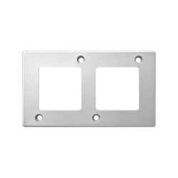 Schneider Electric MTN480260, Merten Anti-Vandalizm, Alüminyum, İkili Çerçeve
