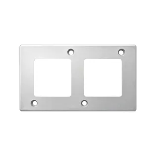 Schneider Electric MTN480260, Merten Anti-Vandalizm, Alüminyum, İkili Çerçeve