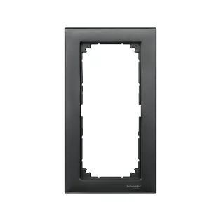 Schneider Electric MTN488814, Merten System M-Plan, Antrasit, Tıraş Prizi Çerçevesi