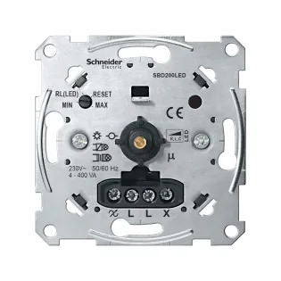 Schneider Electric MTN5134-0000, Merten, LED Dimmer Mekanizması, 4-200 VA