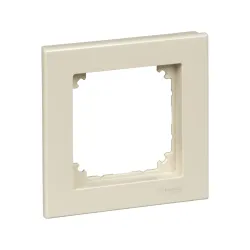Schneider Electric MTN515144, Merten System M-Plan, Krem, Tekli Çerçeve