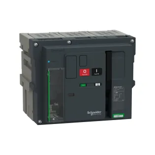 Schneider Electric MTZ210_H12E3PMDHH, MasterPact MTZ Active, 400-1000 Amper, 3 Kutuplu, 66 kA, Çekmeceli Açık Tip Güç Şalteri, MicroLogic 2.0E