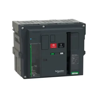 Schneider Electric MTZ220_H12E3PMDHH, MasterPact MTZ Active, 800-2000 Amper, 3 Kutuplu, 66 kA, Çekmeceli Açık Tip Güç Şalteri, MicroLogic 2.0E