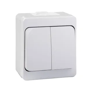 Schneider Electric NML0300121, Nemliyer, Beyaz, Sıva Üstü Komütatör
