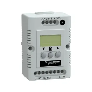 Schneider Electric NSYCCOHY230VID, ClimaSys, Elektronik Pano Higrostatı(Nem Ölçer), %20-%80, 200-240 Volt AC