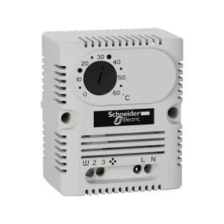 Schneider Electric NSYCCOTHI, ClimaSys, Pano Termostatı, +5...+60°C, 1NA+1NK