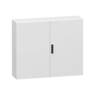 Schneider Electric NSYCRN1012300D, PanelSeT CRN, 1000x1200x300mm, Çift Kapılı Duvar Tipi Metal Pano, IP55, Montaj Plakasız