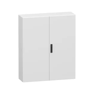 Schneider Electric NSYCRN1210300D, PanelSeT CRN, 1200x1000x300mm, Çift Kapılı Duvar Tipi Metal Pano, IP55, Montaj Plakasız