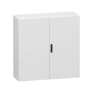 Schneider Electric NSYCRN1212400D, PanelSeT CRN, 1200x1200x400mm, Çift Kapılı Duvar Tipi Metal Pano, IP55, Montaj Plakasız