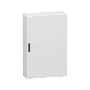 Schneider Electric NSYCRN128300, PanelSeT CRN, 1200x800x300mm, Düz Kapılı Duvar Tipi Metal Pano, IP66, Montaj Plakasız
