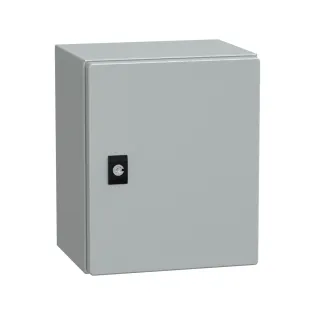 Schneider Electric NSYCRN325200, PanelSeT CRN, 300x250x200mm, Düz Kapılı Duvar Tipi Metal Pano, IP66, Montaj Plakasız