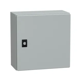 Schneider Electric NSYCRN33150, PanelSeT CRN, 300x300x150mm, Düz Kapılı Duvar Tipi Metal Pano, IP66, Montaj Plakasız