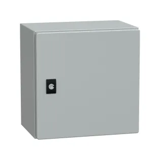 Schneider Electric NSYCRN33200, PanelSeT CRN, 300x300x200mm, Düz Kapılı Duvar Tipi Metal Pano, IP66, Montaj Plakasız