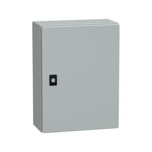 Schneider Electric NSYCRN43150, PanelSeT CRN, 400x300x150mm, Düz Kapılı Duvar Tipi Metal Pano, IP66, Montaj Plakasız