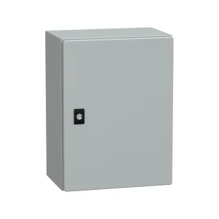 Schneider Electric NSYCRN43200, PanelSeT CRN, 400x300x200mm, Düz Kapılı Duvar Tipi Metal Pano, IP66, Montaj Plakasız