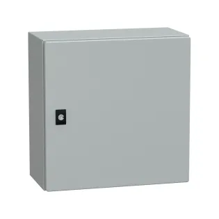 Schneider Electric NSYCRN44200, PanelSeT CRN, 400x400x200mm, Düz Kapılı Duvar Tipi Metal Pano, IP66, Montaj Plakasız