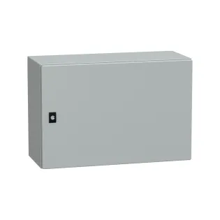 Schneider Electric NSYCRN46250, PanelSeT CRN, 400x600x250mm, Düz Kapılı Duvar Tipi Metal Pano, IP66, Montaj Plakasız