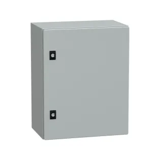 Schneider Electric NSYCRN54250, PanelSeT CRN, 500x400x250mm, Düz Kapılı Duvar Tipi Metal Pano, IP66, Montaj Plakasız