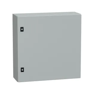 Schneider Electric NSYCRN66200, PanelSeT CRN, 600x600x200mm, Düz Kapılı Duvar Tipi Metal Pano, IP66, Montaj Plakasız