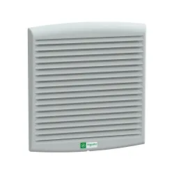Schneider Electric NSYCVF165M230PF, ClimaSys, Çıkış Izgaralı ve Filtreli Fan, 223x223mm, IP54, 165 m³/h, 230 Volt AC