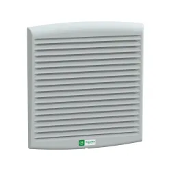Schneider Electric NSYCVF300M24DPF, ClimaSys, Çıkış Izgaralı ve Filtreli Fan, 223x223mm, IP54, 300 m³/h, 24 Volt DC