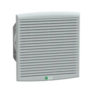 Schneider Electric NSYCVF850M230PF, ClimaSys, Çıkış Izgaralı ve Filtreli Fan, 291x291mm, IP54, 850 m³/h, 230 Volt AC