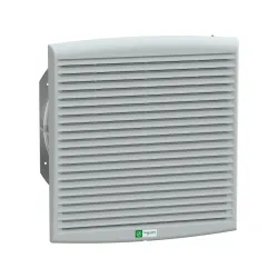 Schneider Electric NSYCVF850M400PF, ClimaSys, Çıkış Izgaralı ve Filtreli Fan, 291x291mm, IP54, 850 m³/h, 400 Volt AC
