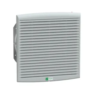Schneider Electric NSYCVF850M400PF, ClimaSys, Çıkış Izgaralı ve Filtreli Fan, 291x291mm, IP54, 850 m³/h, 400 Volt AC