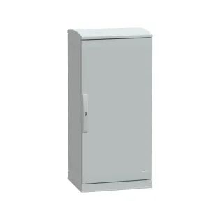 Schneider Electric NSYPHDZT1054P, PanelSeT PHD, 1093x500x420mm, Dikili Tip Düz Kapaklı Cam Elyaf Takviyeli Polyester Pano, IP65