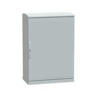 Schneider Electric NSYPHDZT1074P, PanelSeT PHD, 1093x750x420mm, Dikili Tip Düz Kapaklı Cam Elyaf Takviyeli Polyester Pano, IP65