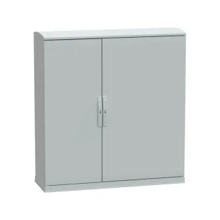 Schneider Electric NSYPHDZT12124P, PanelSeT PHD, 1343x1250x420mm, Dikili Tip Düz Kapaklı Cam Elyaf Takviyeli Polyester Pano, IP65