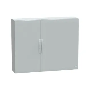 Schneider Electric NSYPLA10123G, PanelSeT PLA, 1000x1250x320mm, Düz Kapılı Zemin Tipi Polyester Pano, IP65