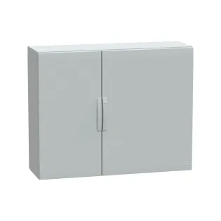 Schneider Electric NSYPLA10124G, PanelSeT PLA, 1000x1250x420mm, Düz Kapılı Zemin Tipi Polyester Pano, IP65